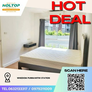 รูปภาพ #Z4006💥 070169 🔥 Condo for Rent: Whizdom Punnawithi Station