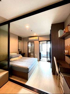 คอนโดให้เช่า : Studio ให้เช่า Ideo Thaphra Interchange ว่าง 3 มีค ราคา 12,000 MRT ท่าพระ 