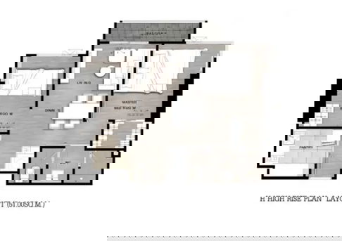 🏠 (For Rent) Niche Mono Ramkhamhaeng
High-Rise | Corner Unit | Largest Unit in the Project