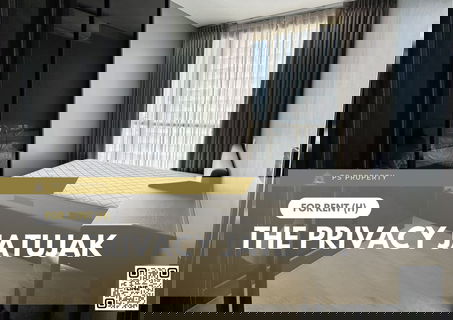 รูปภาพ For rent 📍 The Privacy Jatujak 📍 Fully furnished with appliances. Near MRT Phahonyothin.