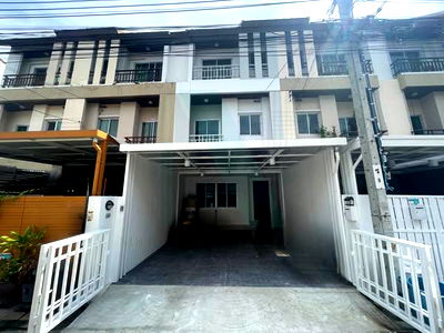 Townhouses for sale King Mongkut University Of Technology Thonburi : 📌 For Sell Town house URBAN TARA WONGWAN - SUKSAWAT 70 3-story 3 bedroom 4 bathroom
