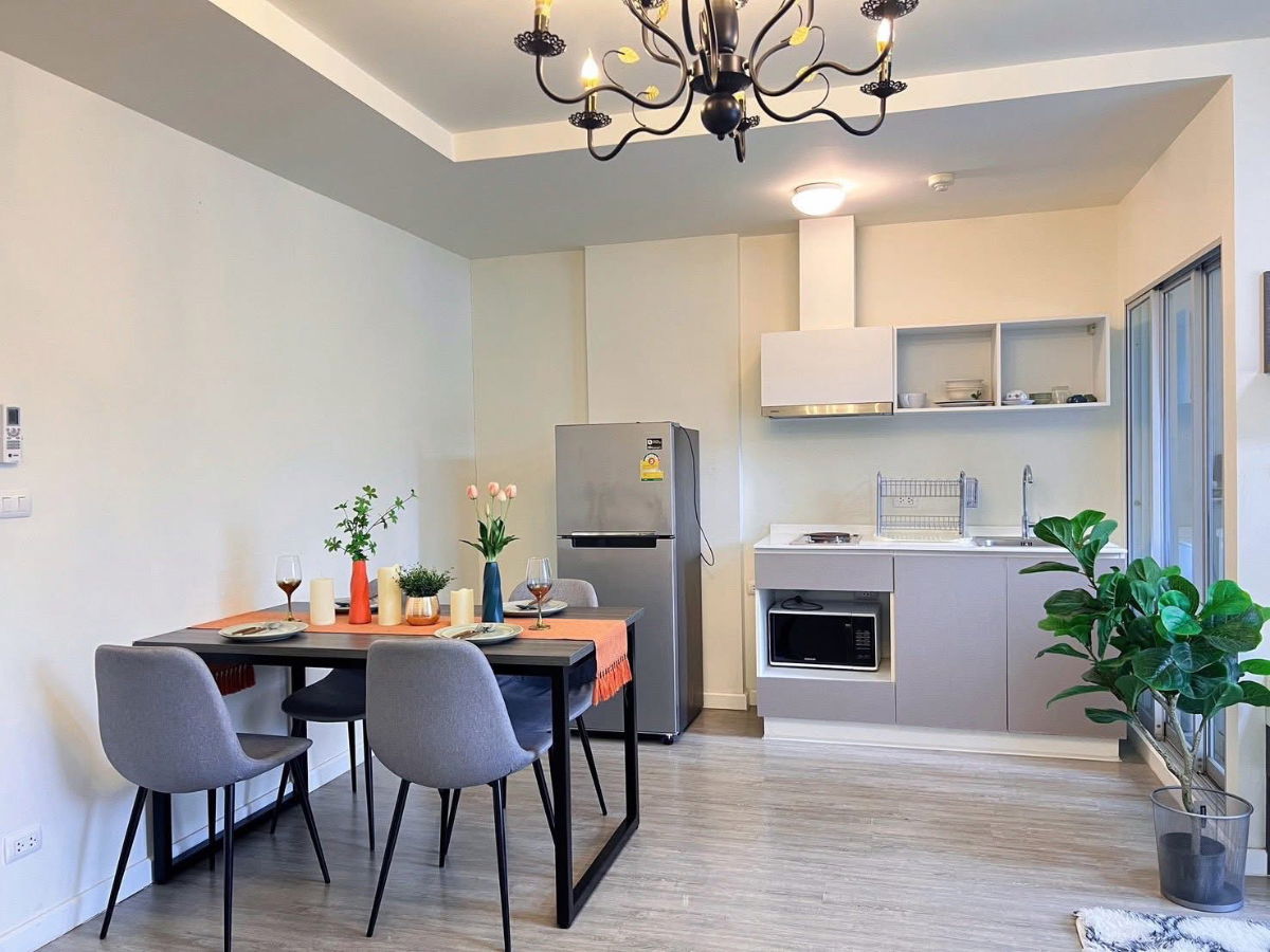 picture ✅ Urgent Sale! Special Price! Only 2.4 million baht. D Condo Ping, 1st floor, Building B, pool view, 37 sq m. ☎️0647924426 - 44/57