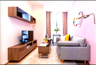 เช่าคอนโด ซอยอารีย์ : ✨ห้องแต่งหรู ✨The Line Prahol-Pradipat 🏡 ห้องแต่งสวย , เฟอร์นิเจอร์ครบ //สอบถามเพิ่มเติมที่ LineOA : @assetrootz