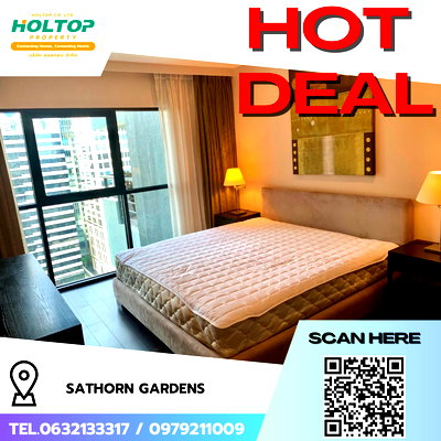 Condos for rent : #R8703 🎉 070169 Condo for rent: Sathorn Gardens