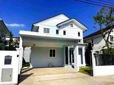 ขายบ้านเดี่ยว : 📌 ขายบ้านเดี่ยว โครงการ วิลลาจจิโอ 2 ศรีนครินทร์-บางนา 2 ชั้น 3 ห้องนอน 3 ห้องน้ำ