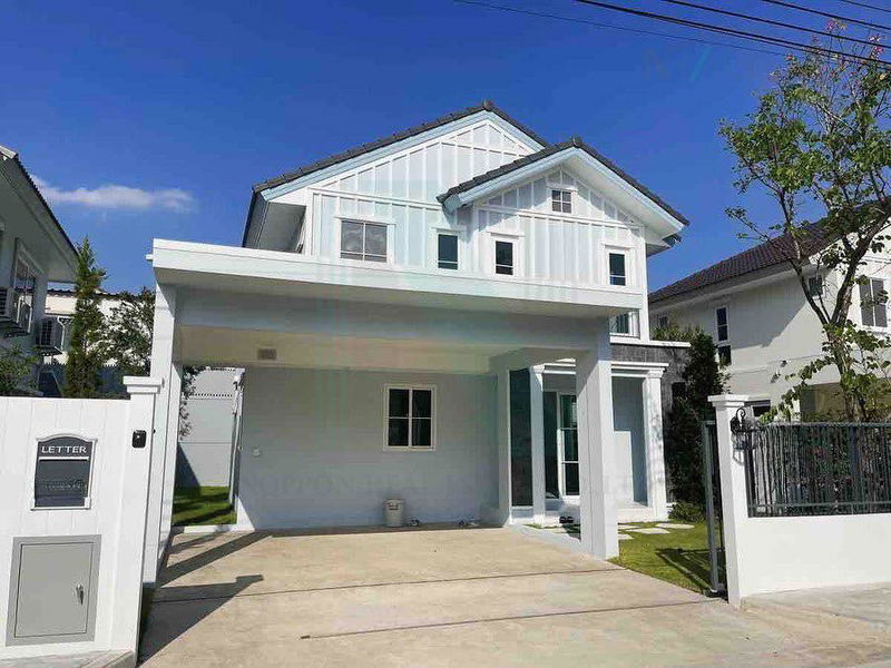 ขายบ้านเดี่ยว : 📌 ขายบ้านเดี่ยว โครงการ วิลลาจจิโอ 2 ศรีนครินทร์-บางนา 2 ชั้น 3 ห้องนอน 3 ห้องน้ำ