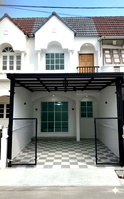 ทาวน์โฮม ราชบุรี : ทาวน์เฮ้าส์รีโนเวทใหม่ บ้านผู้พัน ใจกลางเมืองบ้านโป่ง 