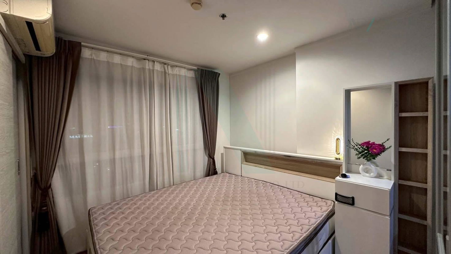 รูป ให้เช่าคอนโด ลุมพินี พาร์ค พระราม 9 - รัชดา อาคาร B ชั้น 22 1 ห้องนอน ขนาด 26 ตรม ใกล้ MRT พระราม 9 - รูปที่ 8/8