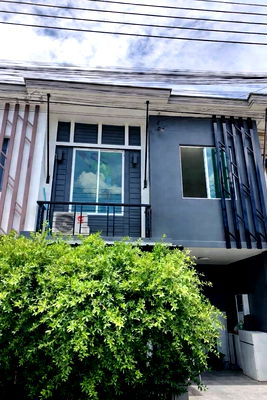 เช่าทาวน์โฮม ถนนสุขาภิบาล 5 : ให้เช่าบ้านพฤกษา ไพร์ม วัชรพล-สายไหม 56 (Baan Pruksa Prime Watcharapol-Saimai) ซอยสายไหม 56 แขวงออเงิน เขตสายไหม