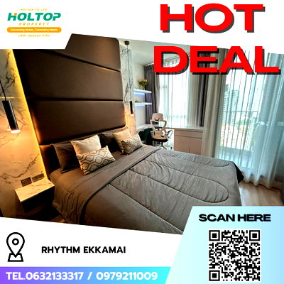 Condos for rent : #R8695 🎉 070169 Condo for Rent: RHYTHM Ekkamai