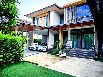 Houses for sale Thongsuk College : 📌 For Sell House PHUMCHANOK PINKLAO 2-story 3 bedroom 4 bathroom