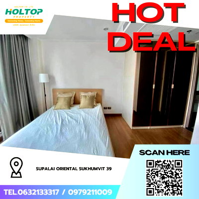 Condos for rent : #Z4002💥 070169 🔥 Condo for Rent: Supalai Oriental Sukhumvit 39