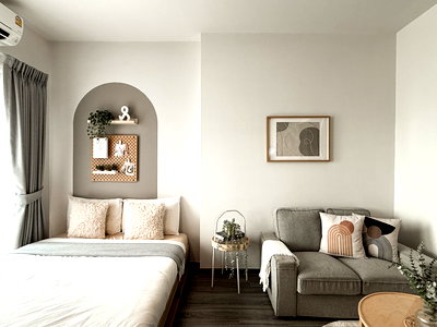 เช่าคอนโด จุฬาลงกรณ์มหาวิทยาลัย : 🍀🍀🍀Beautiful condo 🌸 ให้เช่า📌ไอดีโด จุฬา-สามย่าน (Line:@rent2022) พร้อมเข้าอยู่ ✨A10137