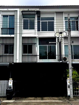 Townhouses for sale Ministry of Commerce Nontha Buri : 📌 For Sell Town house THE METRO RATTANATHIBET 3-story 3 bedroom 3 bathroom