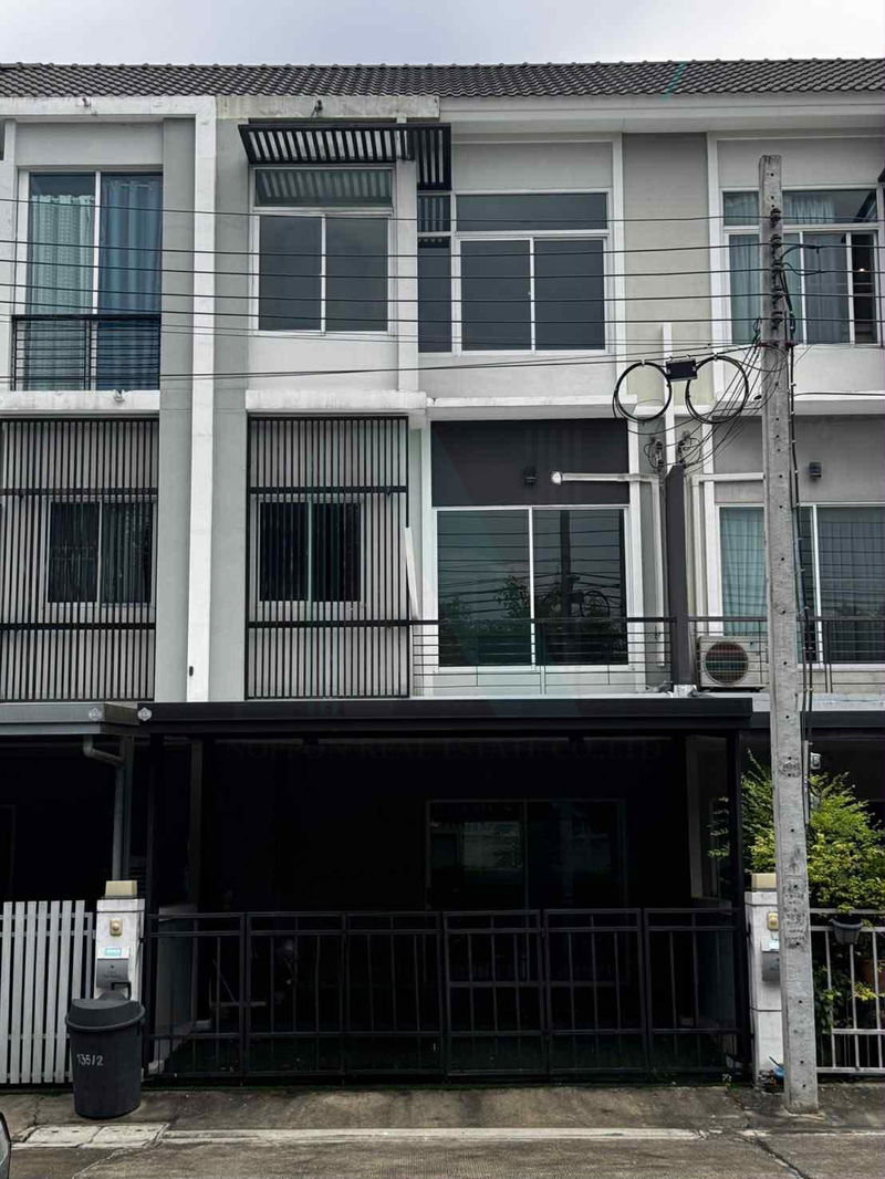 ขายทาวน์โฮม : 📌 ขายทาวน์เฮาส์ โครงการ เดอะ เมทโทร รัตนาธิเบศร์ 3 ชั้น 3 ห้องนอน 3 ห้องน้ำ