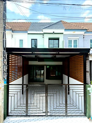 Townhouses for sale Lotus's go fresh Pruksa Village 3 : 📌 For Sell Town house SIRAROM BANGBUATHONG 2-story 2 bedroom 2 bathroom