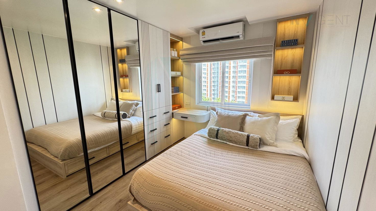 picture ð For Rent Condo FORTUNE CONDO TOWN Building 2, Floor 12,2 bed room, Room size 90 sqm - 5/8