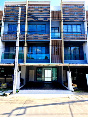Townhouses for sale Nawamin Road : 📌 For Sell Town house THE VISION LADPRAO-NAWAMIN 3-story 3 bedroom 4 bathroom