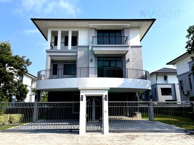 Houses for sale Mahidol University Salaya : 📌 For Sell House SUPALAI ELEGANCE BOROMMARATCHACHONNANI 121 3-story 4 bedroom 4 bathroom