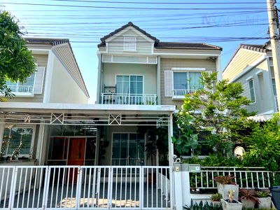 Townhouses for rent Market Village Suvarnaphumi : 📌 For Rent 2-story Townhouse THE VILLAGE BANGNA KM.8 3 bedroom 2 bathroom