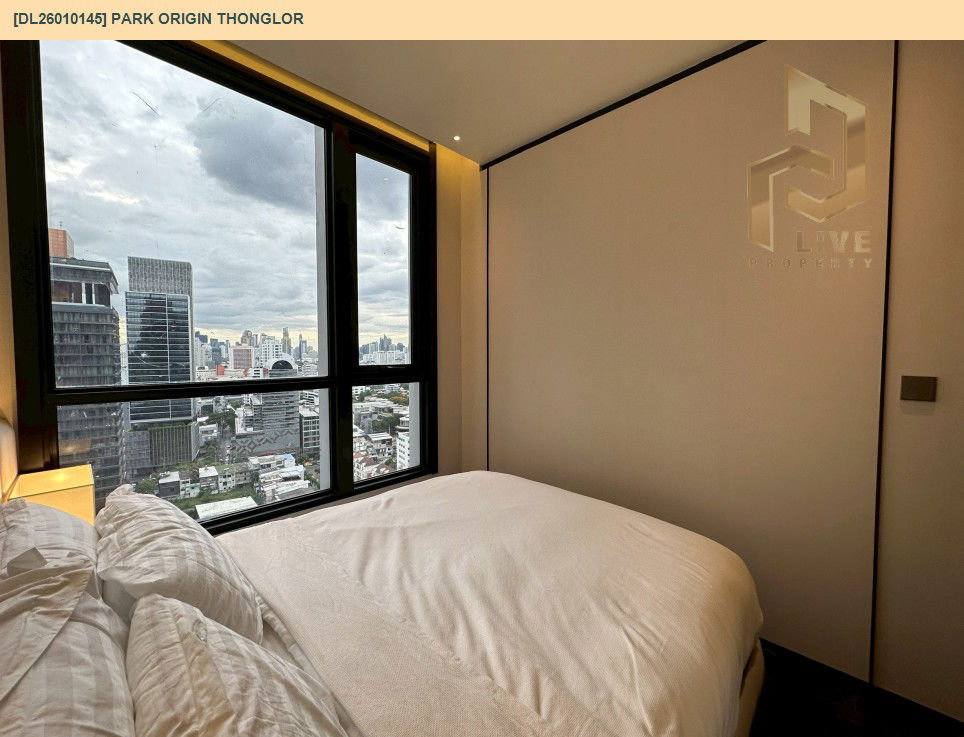 picture DL26010145 Condo for rent, PARK ORIGIN THONGLOR near BTS Thong Lo, ready to move in, call urgently 0614453194 LineID @162cjixi - 4/10