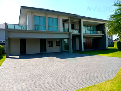 Houses for rent Anya Thani Industrial Estate (Gemopolis) : 📌 For Rent 2-story House THE PALM BANGNA-WONGWAEN 4 bedroom 5 bathroom