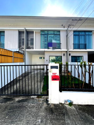 เช่าทาวน์โฮม นนทบุรี : 🏠ให้เช่า‼️พฤกษา วิลล์ ศรีสมาน (ติดห้างโรบินสันศรีสมาน)