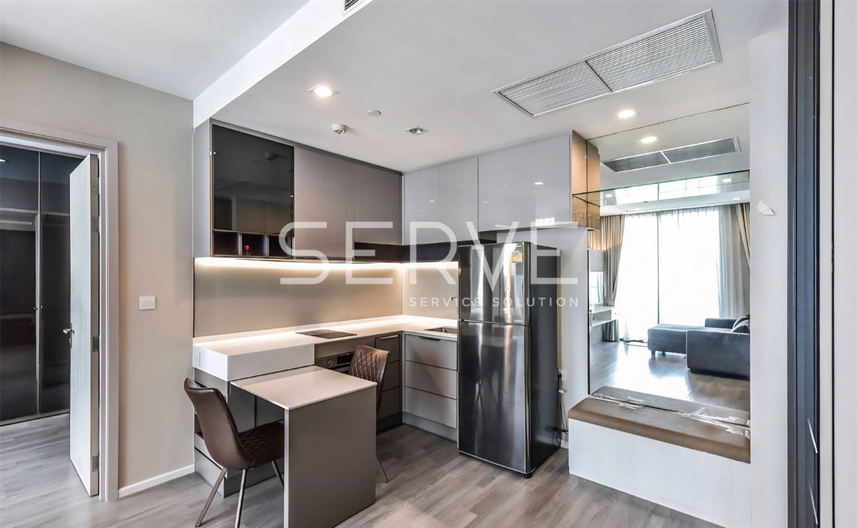 รูป 🔥23K/Mo ราคาพิเศษ ห้องกว้าง 1นอน ชั้นสูงสุด 30+ แต่งหรู เฟอร์จัดเต็ม คอนโดริมแม่น้ำทำเลดีมาก ติด MRT บางโพ @ 333 Riverside - รูปที่ 7/10