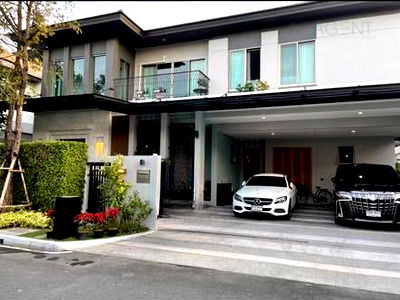 Houses for rent Bangna Commercial College : 📌 For Rent 2-story House GRAND BANGKOK BOULEVARD SRINAKARIN 3 bedroom 4 bathroom