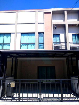 Townhouses for sale King Mongkut s University of Technology North Bangkok  : 📌 For Sell Town house VERVE RAMA 5 2-story 3 bedroom 3 bathroom