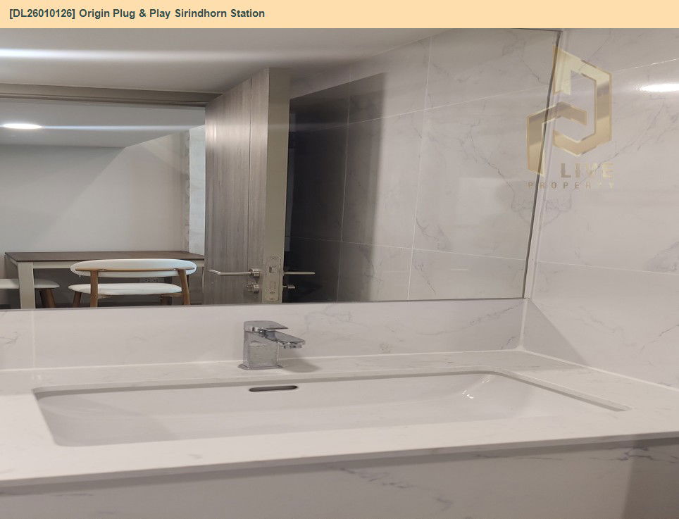 picture DL26010126 Condo for rent, Origin Plug & Play Sirindhorn Station near MRT สิรินธร, ready to move in, call urgently 0614453194 LineID @162cjixi - 11/15
