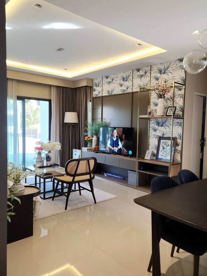 Houses for rent : For rent Single house At Burasiri Sanphisua