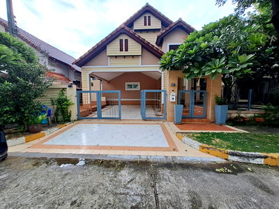 เช่าบ้านเดี่ยว ลำลูกกา ปทุมธานี : บ้านเดี่ยวชั้นเดียว หมู่บ้านวรางกูลไพรเวทโฮม ลำลูกกา คลอง4 เช่า