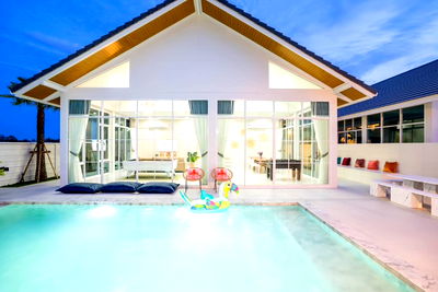 Houses for sale Cha-Am Petchburi : For Sale House and Land ( Pool Villa )