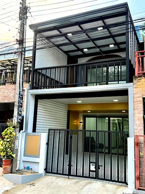 ทาวน์โฮม ปากเกร็ด นนทบุรี : บ้านสวย  รีโนเวทใหม่  ใกล้เซ็นทรัล แจ้งวัฒนะ  หมู่บ้านเปี่ยมสุข  ซอยวัดกู้  ปากเกร็ด  ใกล้เมืองทองธานี