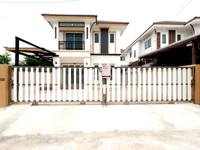 บ้านเดี่ยว สมุทรสาคร : ขายบ้านเดี่ยว 2 ชั้น ม.กรีนเนอรี่ บาย นิราวิลล์ ขนาด 63.1 ตร.ว. [เอกชัย-พระราม2] ขาย 3.48ล้าน