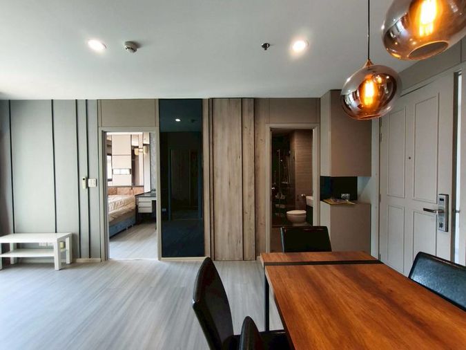 ♨️ครัวปิด 💛2 ห้องนอน 💙ตกแต่งพร้อมอยู่  🏢(ขาย)คอนโด เดอะ พาร์คแลนด์ จรัญ - ปิ่นเกล้า🚅 MRT-บางยี่ขัน 