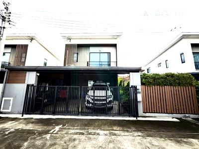 ขายบ้านเดี่ยว : 📌 ขายบ้านแฝด โครงการ เดอะ คอนเนค หลักสี่-ดอนเมือง 2 ชั้น 3 ห้องนอน 2 ห้องน้ำ