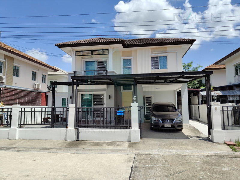 ขายบ้านเดี่ยว : 📌 ขายบ้านเดี่ยว โครงการ พฤกษา วิลเลจ 5 วงแหวน - รัตนาธิเบศร์ 2 ชั้น 3 ห้องนอน 2 ห้องน้ำ