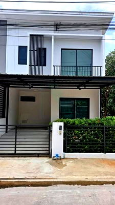 Townhouses for sale Anya Thani Industrial Estate (Gemopolis) : 📌 For Sell Town house THE CONNECT SUVARNABHUMI 2 2-story 3 bedroom 2 bathroom