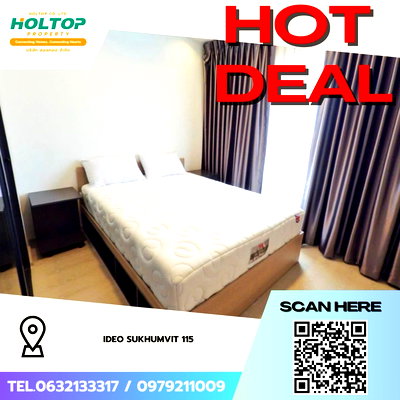 Condos for rent : #Z3975💥 060169 🔥 Condo for Rent: IDEO Sukhumvit 115