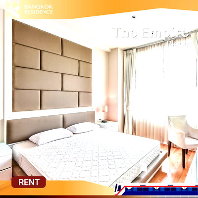 คอนโดให้เช่า :  The Empire Place ⭐ ห้องสวย เฟอร์ครบ รีบจอง⭐ ใกล้ BTS ช่องนนทรี 