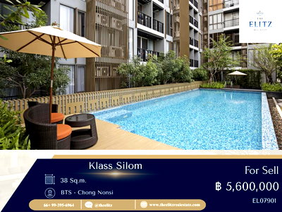 คอนโด จุฬาลงกรณ์มหาวิทยาลัย : ✨พักผ่อนท่ามกลางเมืองใหญ่ Klass Silom ห้องสวย ทิศดี เงียบสงบไม่พลุกพล่าน ❤️