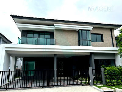 Houses for rent Wat Phraya Suren : 📌 For Rent 2-story House THE CITY RAMINTRA 3 4 bedroom 5 bathroom