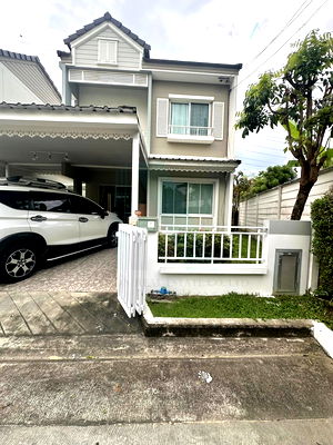 Houses for rent Bang Pu Industrial Estate : 📌 For Rent 2-story House THE VILLAGE BANGNA WONGWAEN 2 3 bedroom 2 bathroom
