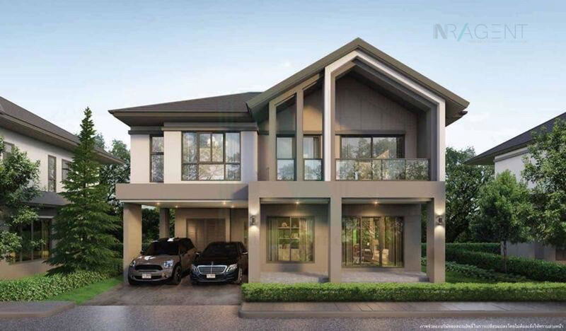 ขายบ้านเดี่ยว : 📌 ขายบ้านเดี่ยว โครงการ บางกอก บูเลอวาร์ด พระราม 9 2 ชั้น 3 ห้องนอน 4 ห้องน้ำ