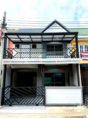 Townhouses for sale Krungthai Western Hospital : 📌 For Sell Town house BAAN SUCHA BANGBUATHONG 2-story 4 bedroom 2 bathroom