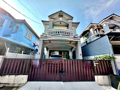 Houses for sale Hua Chieo Chaloem Phrakiat University : 📌 For Sell Twin house BAAN NANTANA GARDEN 2-story 3 bedroom 2 bathroom