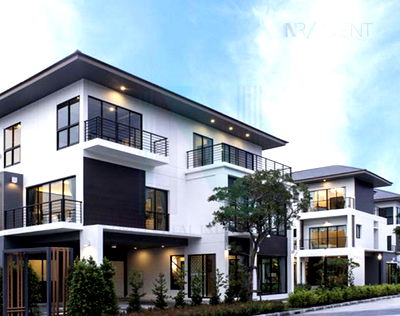 Houses for rent : 📌 For Rent 3-story House BAAN LUMPINI SUANLUANG RAMA 9 5 bedroom 5 bathroom