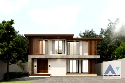 บ้านเดี่ยว สุขุมวิท ตอนกลาง : 🔼🔽 AccomA 📩  4 BR House in Khlong Tan Nuea (AA45239)